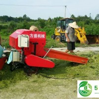 內蒙古牧草麥稈青貯飼料打捆包膜一體機 大型全自動液壓打捆機