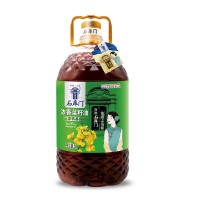 石庫(kù)門 濃香菜籽油5L 純菜油食用油植物油5升 批發(fā)工廠直發(fā)