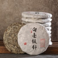 【工廠店】福鼎白茶白毫銀針2015年300克白茶餅批發(fā)性價(jià)比高