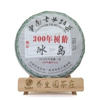 云南普洱茶餅早春300年樹齡純料冰島七子餅茶葉普洱餅生茶357g