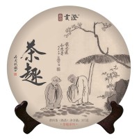 普洱茶 茶趣熟茶餅 357克 一口料