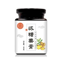 潤養(yǎng)集 懷糖姜膏300g懷姜 紅糖懷姜膏 黑糖姜棗膏 條狀膏滋膏方