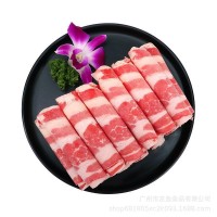 雪花肥牛磚冷凍肥牛卷牛肉磚火鍋自助餐肥牛蓋飯外賣25KG