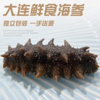 工廠直發(fā)大連即食鮮食海參半斤裝即食海參速食批發(fā)代發(fā)非淡干海參