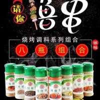 瓶裝燒烤調料組合孜然粉白胡椒花椒辣椒粉火鍋家用炒菜調味料可定