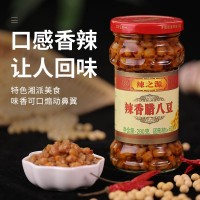 辣之源臘八豆商用家用280g罐裝黃豆醬湖南臘八豆下飯菜香辣豆豉