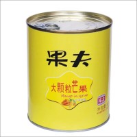 果夫芒果850克1.5規(guī)格芒果粒 楊枝甘露用芒果肉甜品 廠家直店即食