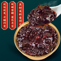 批發(fā)速食粥懶人早餐五黑桑葚粥160g/罐方便速食粥即食免煮飽腹